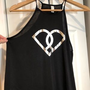 Foiled POP Heart Tank